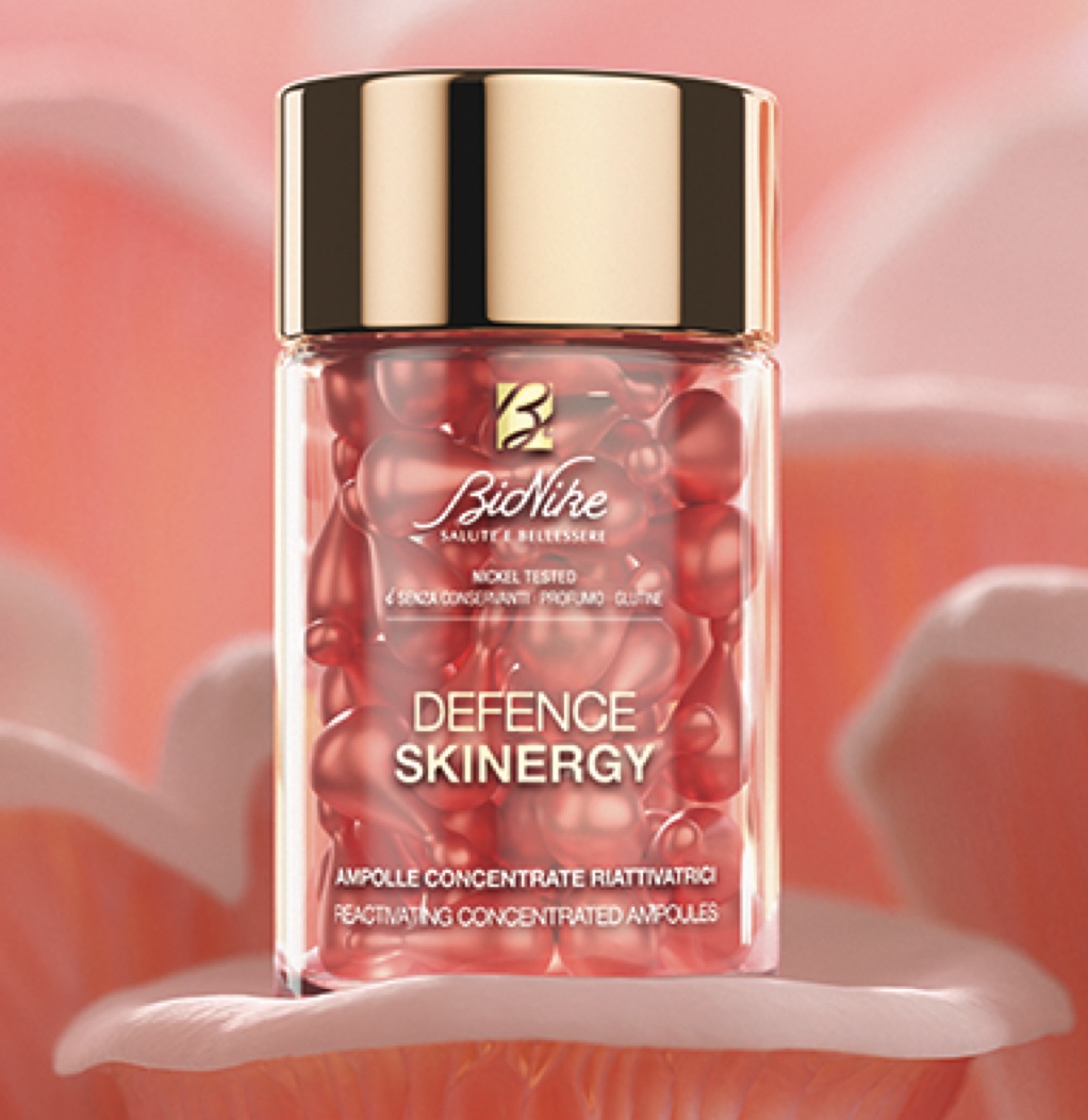 Immagine Scopri la nuova linea DEFENCE SKINERGY Bionike per la cura del viso