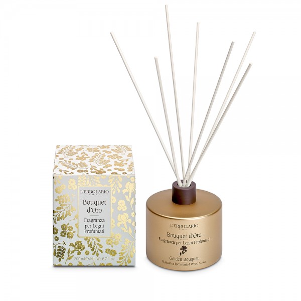 BOUQUET D'ORO FRAGRANZA PER LEGNI 200 ML - farmachicca