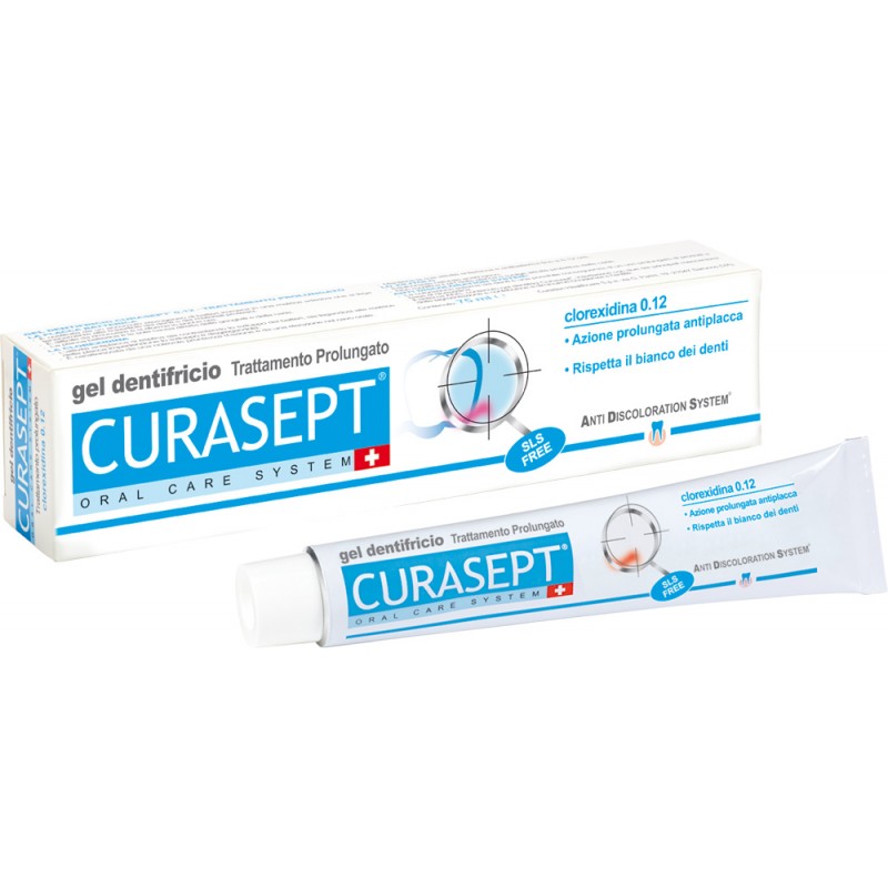 CURASEPT DENTIFRICIO 0,12 75 ML ADS+DNA - farmachicca