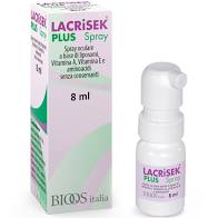 LACRISEK PLUS SPRAY SENZA CONSERVANTI SOLUZIONE OFTALMICA 8 ML - farmachicca