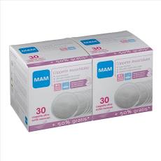 MAM COPPETTE ASSORBILATTE 30 PEZZI BIPACK - farmachicca