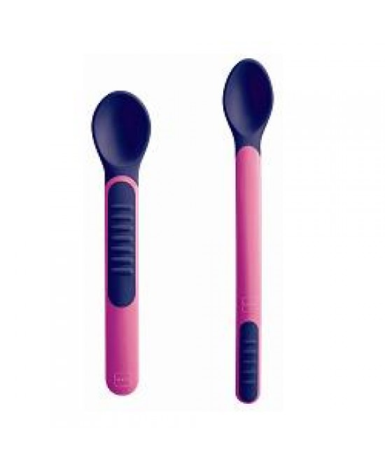 MAM HEAT SENSITIVE SPOONS & COVER 6+ FEMMINA - farmachicca
