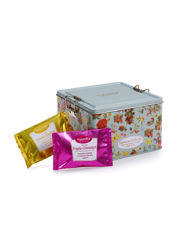 NEAVITA 15 TISANE ASSORTITE FILTROSCRIGNO IN BAULETTO FRUIT INFUSIONS - farmachicca