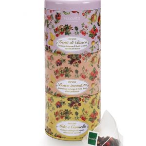 NEAVITA COFANETTO TRIS FRUIT INFUSIONS CON 18 TISANE ASSORTITE FILTROSCRIGNO - farmachicca