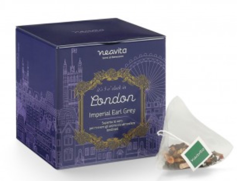 NEAVITA CUBO LONDRA CON TE' IMPERIAL EARL GREY 15 FILTRI DA 2 G - farmachicca