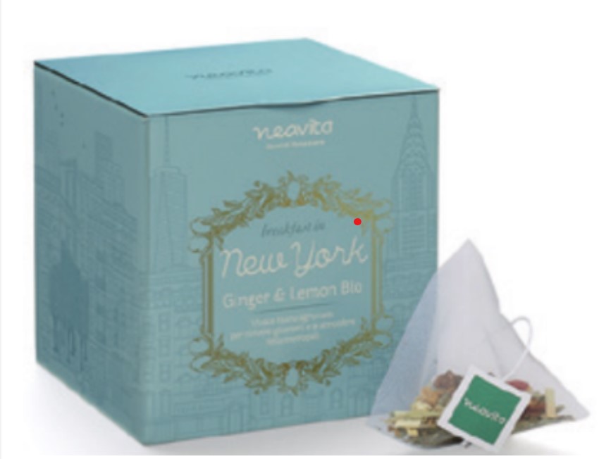 NEAVITA CUBO NEW YORK CON TISANA LIMONE ZENZERO BIO 15 FILTRI DA 3 G - farmachicca