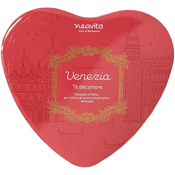 NEAVITA CUORE VENEZIA CON TE' DELL'AMORE 12 FILTRI DA 2,5 G - farmachicca