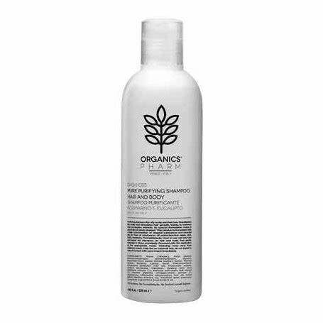 ORGANICS PHARM PURE PURIFYING SHAMPOO HAIR AND BODY 250 ML - farmachicca
