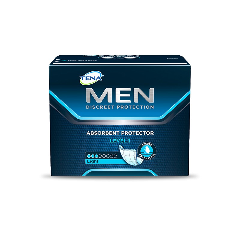 TENA MEN LEVEL 1 PROTEZIONE ASSORBENTE MASCHILE 12 PEZZI - farmachicca