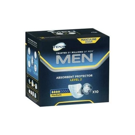  TENA MEN LEVEL 2 PROTEZIONE ASSORBENTE MASCHILE   10 PEZZI - farmachicca