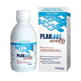 EMOFORM PLAK OUT ACTIVE CLOREXIDINA 0,20% COLLUTORIO 200 ML - farmachicca