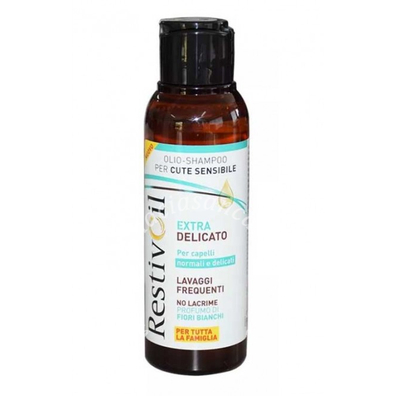 RESTIVOIL EXTRA DELICATO PER CAPELLI NORMALI E DELICATI LAVAGGI FREQUENTI 100 ML - farmachicca