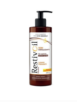 RESTIVOIL EXTRA DELICATO OLIO SHAMPOO PER CUTE SENSIBILE 400 ML - farmachicca