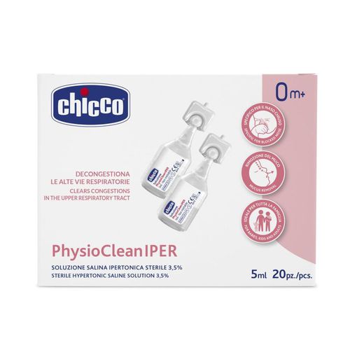 SOLUZIONE IPERTONICA 20 FIALE 5 ML - farmachicca