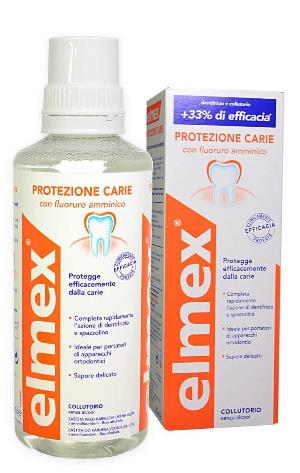 SPECIAL PACK ELMEX PROTEZIONE CARIE COLLUTORIO 400 ML + SPAZZOLINO - farmachicca