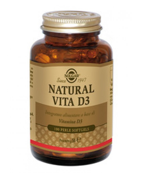 NATURAL VITA D3 100 PERLE - farmachicca