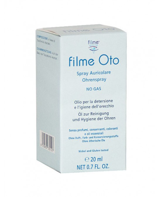 OLIO SPRAY AURICOLARE FILME OTO 20 ML - farmachicca