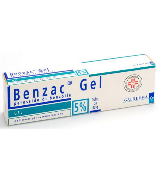 BENZAC*GEL 40G 5% - farmachicca