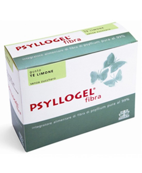 PSYLLOGEL FIBRA TE LIMONE 20 BUSTINE - farmachicca