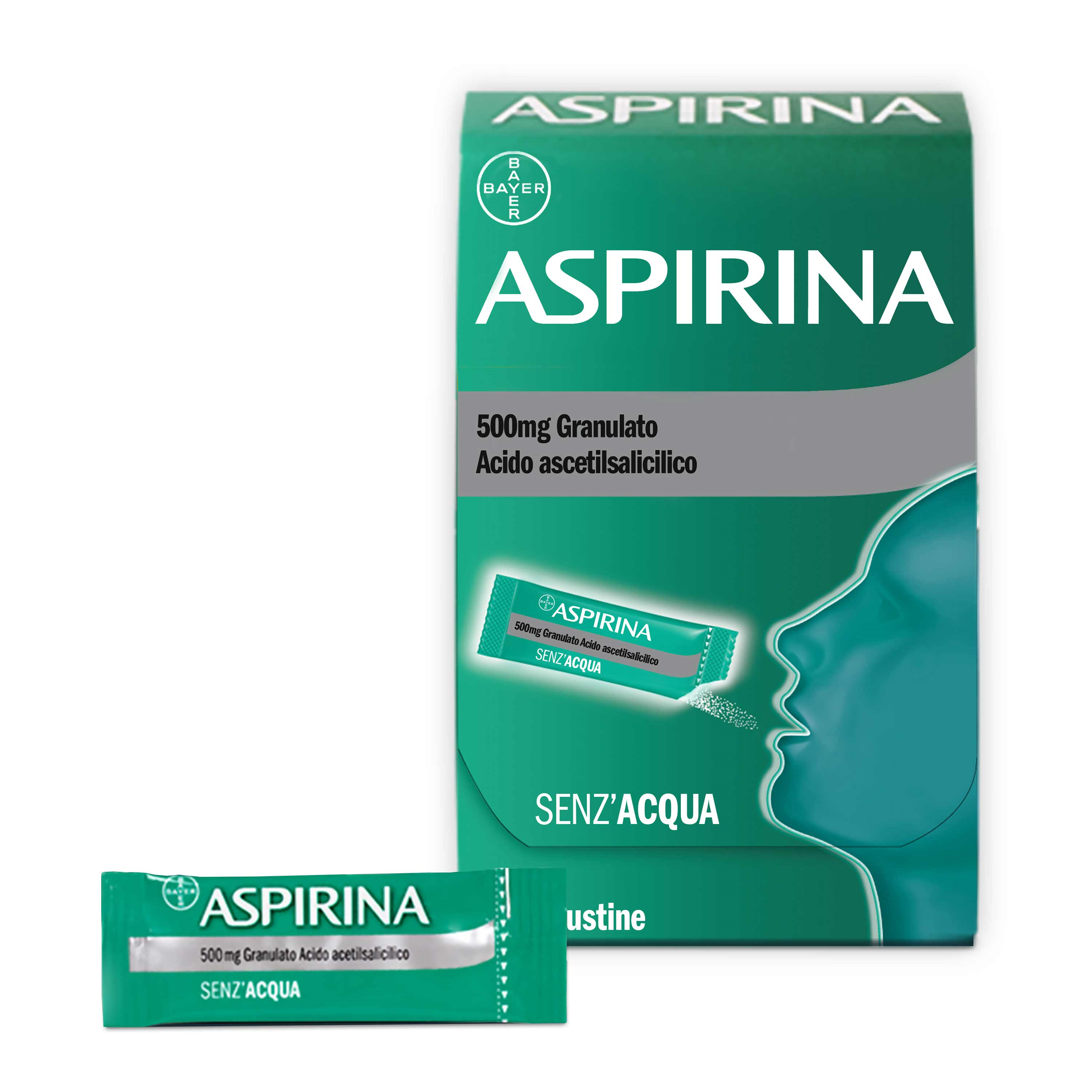 ASPIRINA*OS GRAT 10BUST 500MG - farmachicca