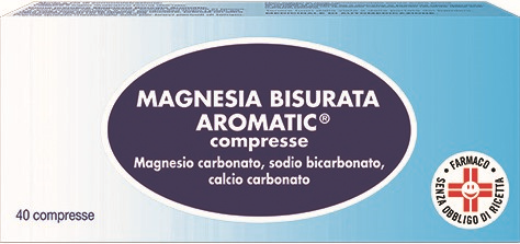 MAGNESIA BISURATA AROM*40CPR - farmachicca