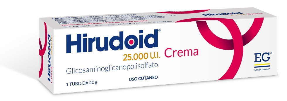 HIRUDOID 25000UI*CREMA 40G - farmachicca