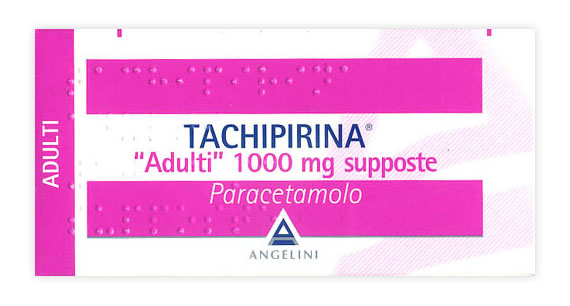 TACHIPIRINA*AD 10SUPP 1000MG - farmachicca