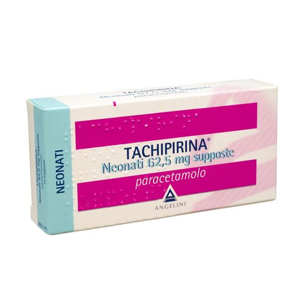 TACHIPIRINA*NEO 10SUPP 62,5MG - farmachicca