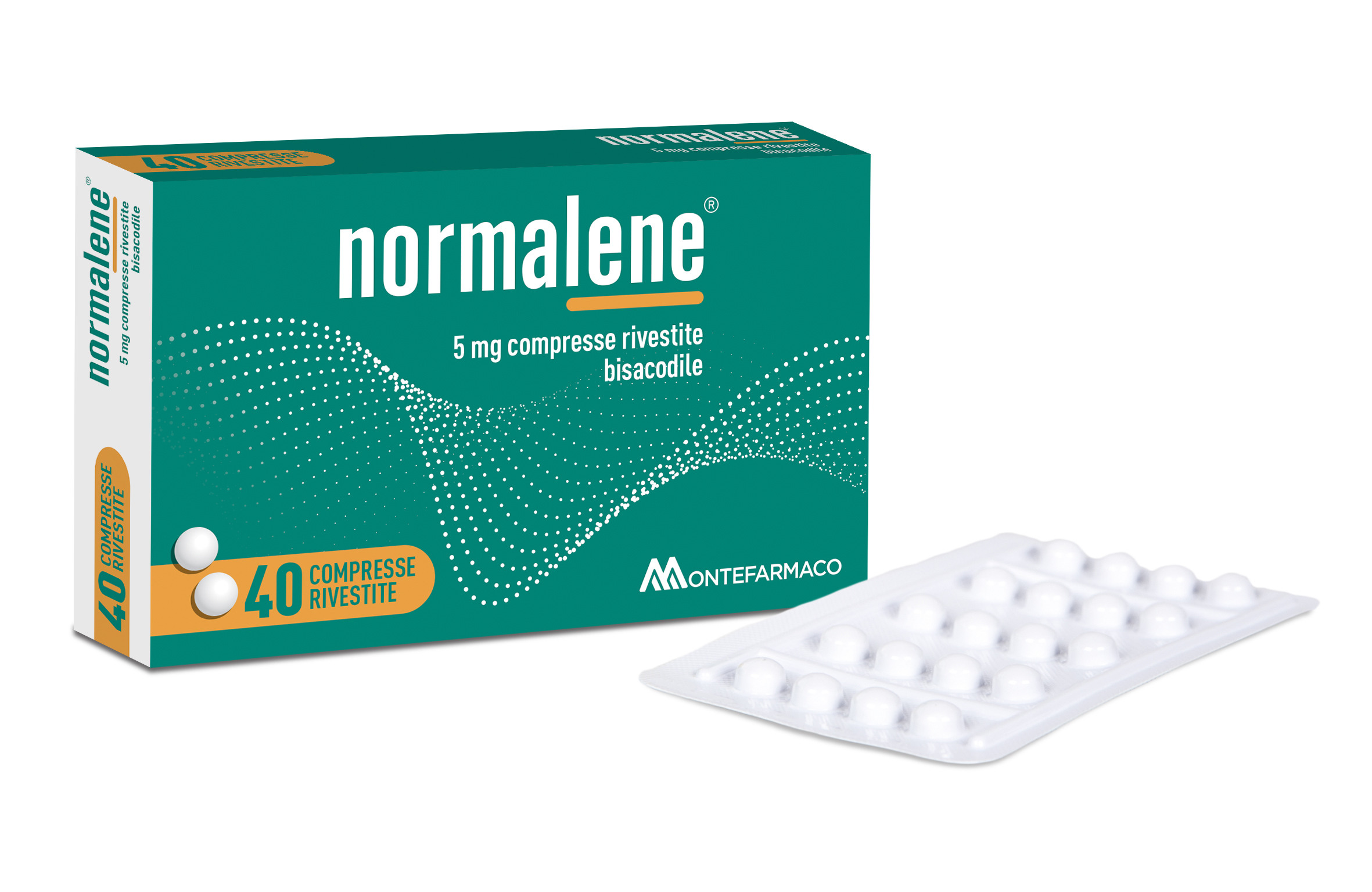 NORMALENE*40CPR RIV 5MG - farmachicca