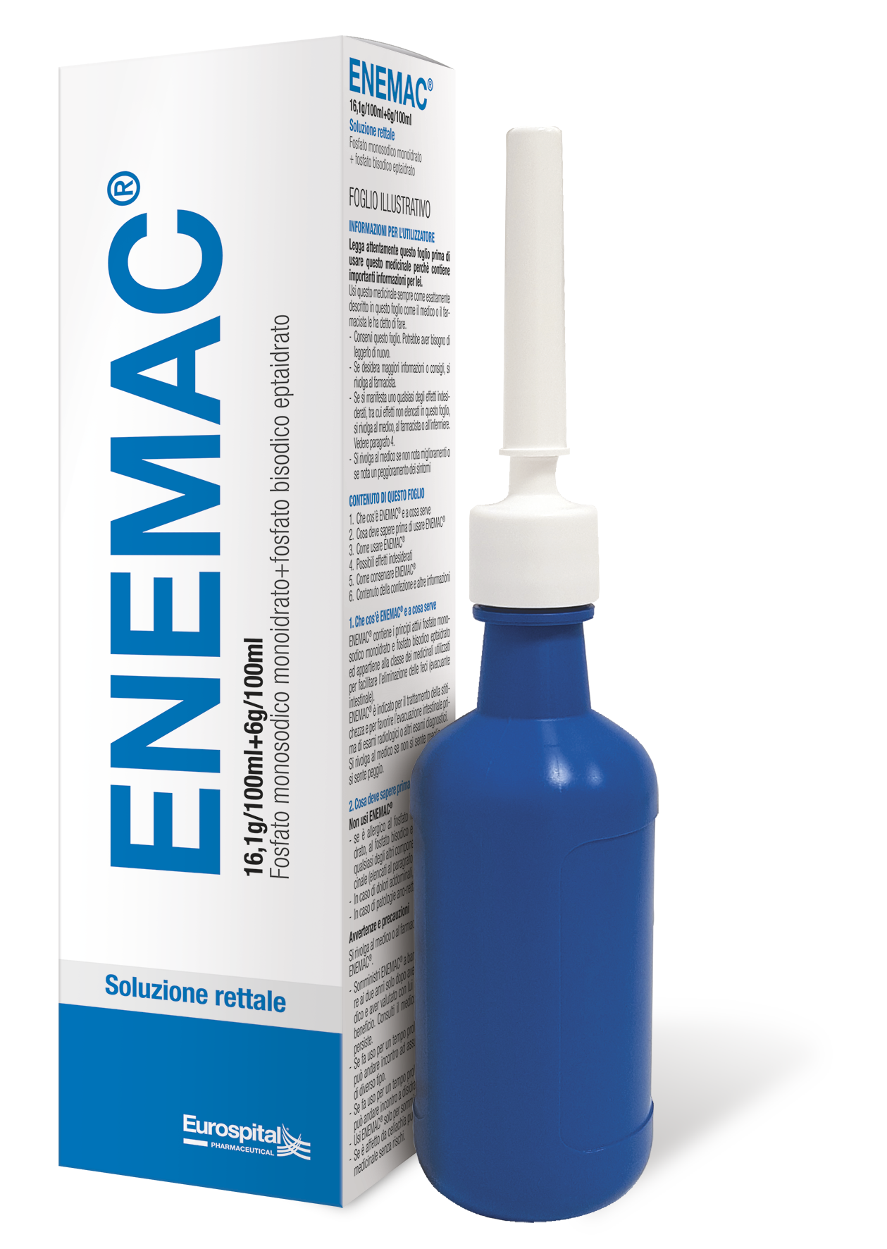 ENEMAC*FL 130ML 16,1+6/100ML - farmachicca