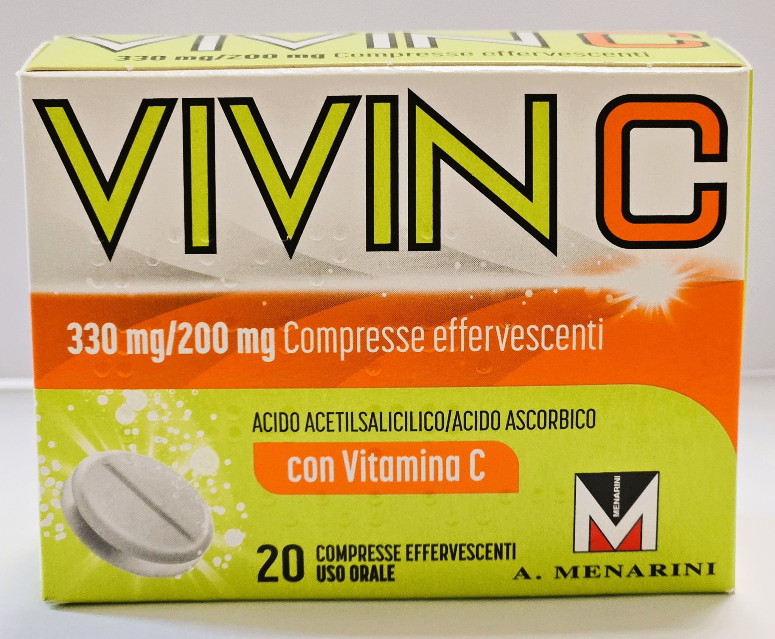 VIVIN C*20CPR EFF 330MG+200MG - farmachicca