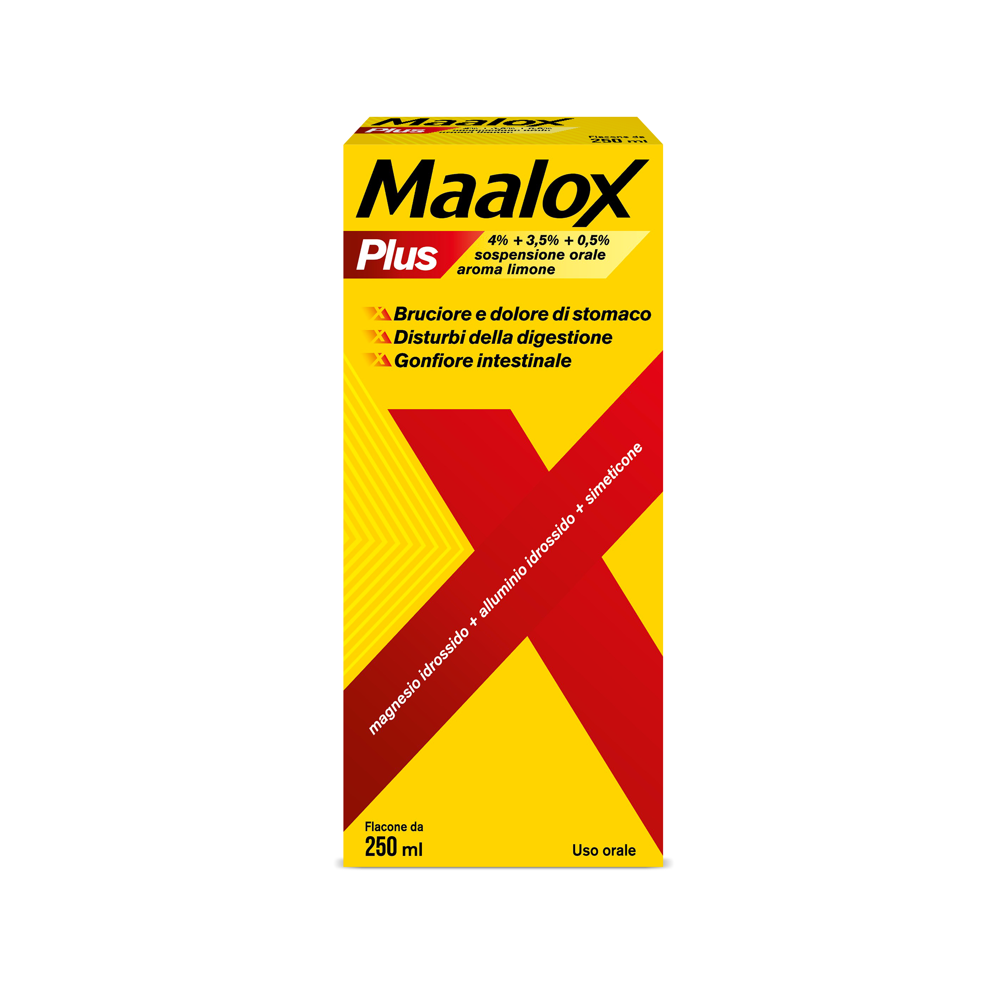 MAALOX PLUS*OS SOSP 4+3,5+0,5% - farmachicca
