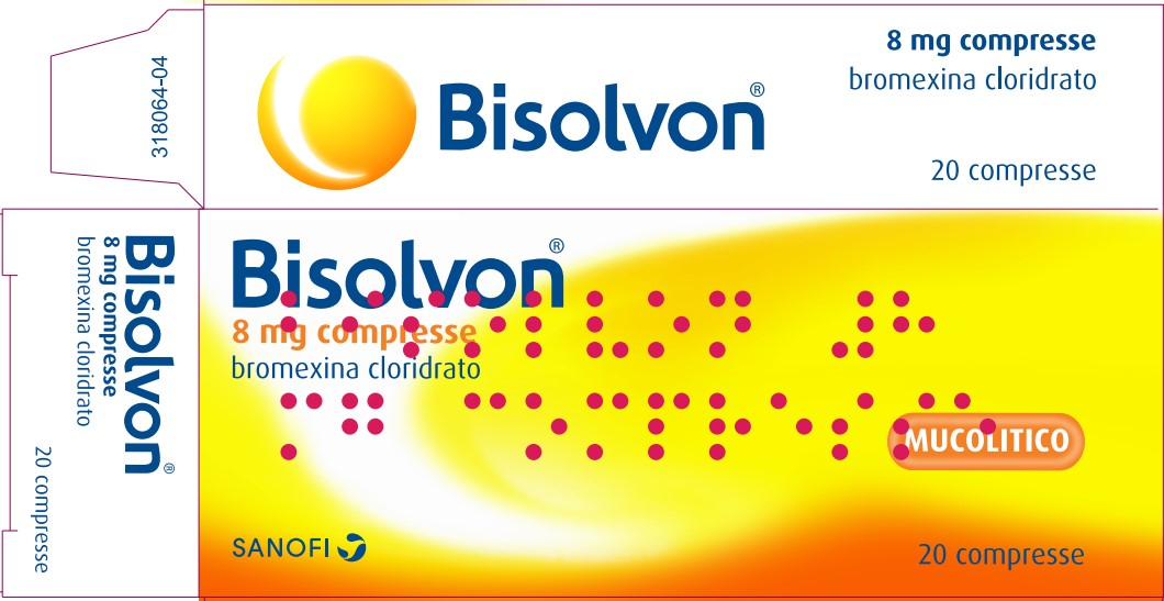BISOLVON*20CPR 8MG - farmachicca