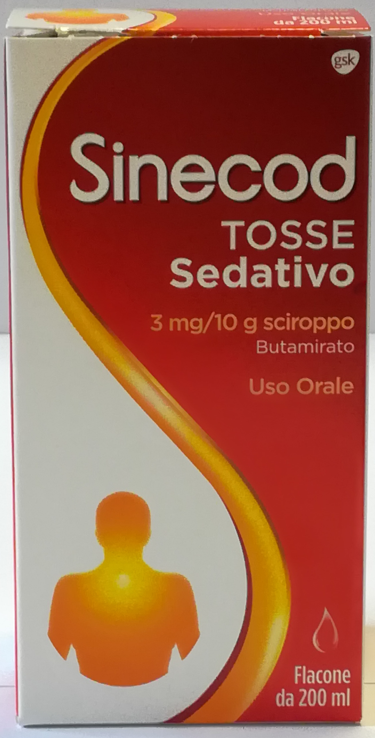SINECOD TOSSE SED*200ML3MG/10G - farmachicca