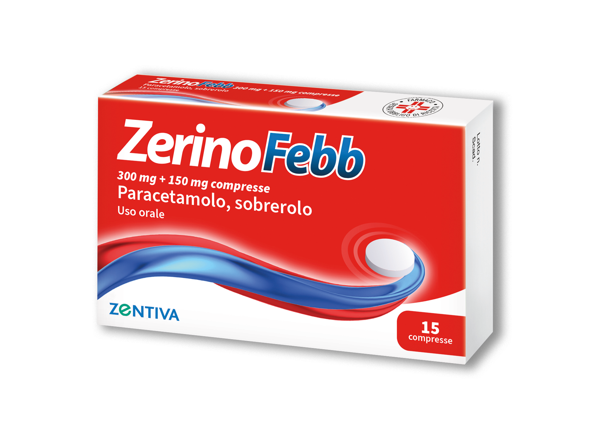 ZERINOFEBB*AD 15CPR 300+150MG - farmachicca
