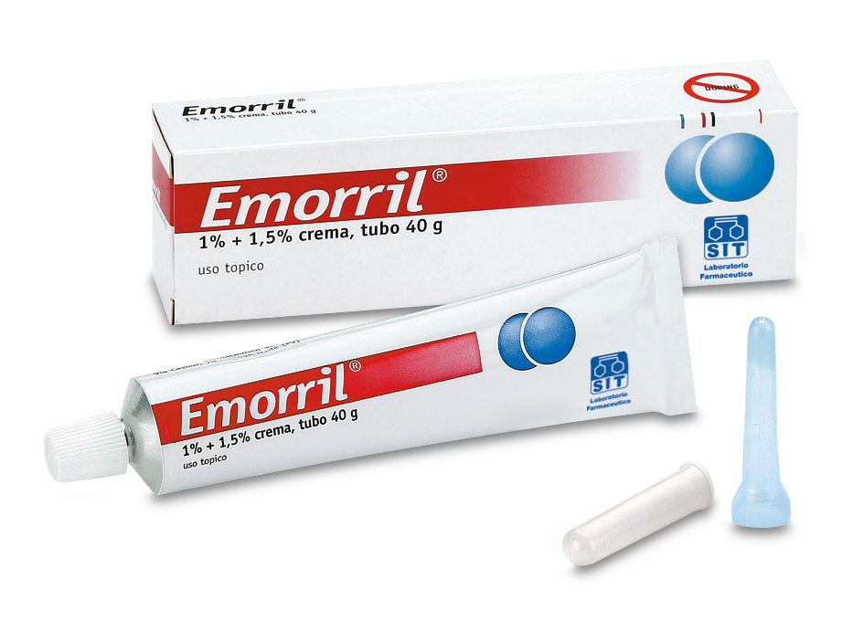 EMORRIL*CREMA 40G 1%+1,5% - farmachicca