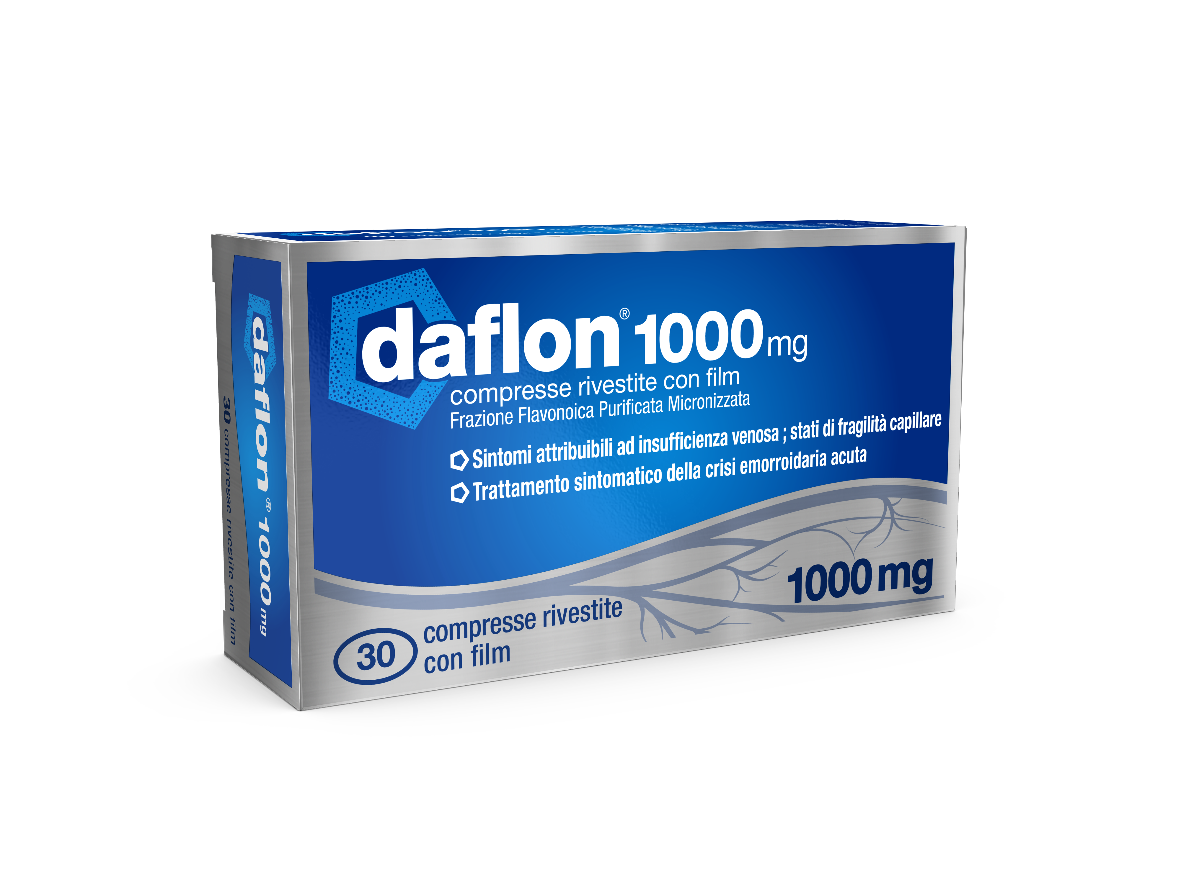 DAFLON*30CPR RIV 1000MG - farmachicca