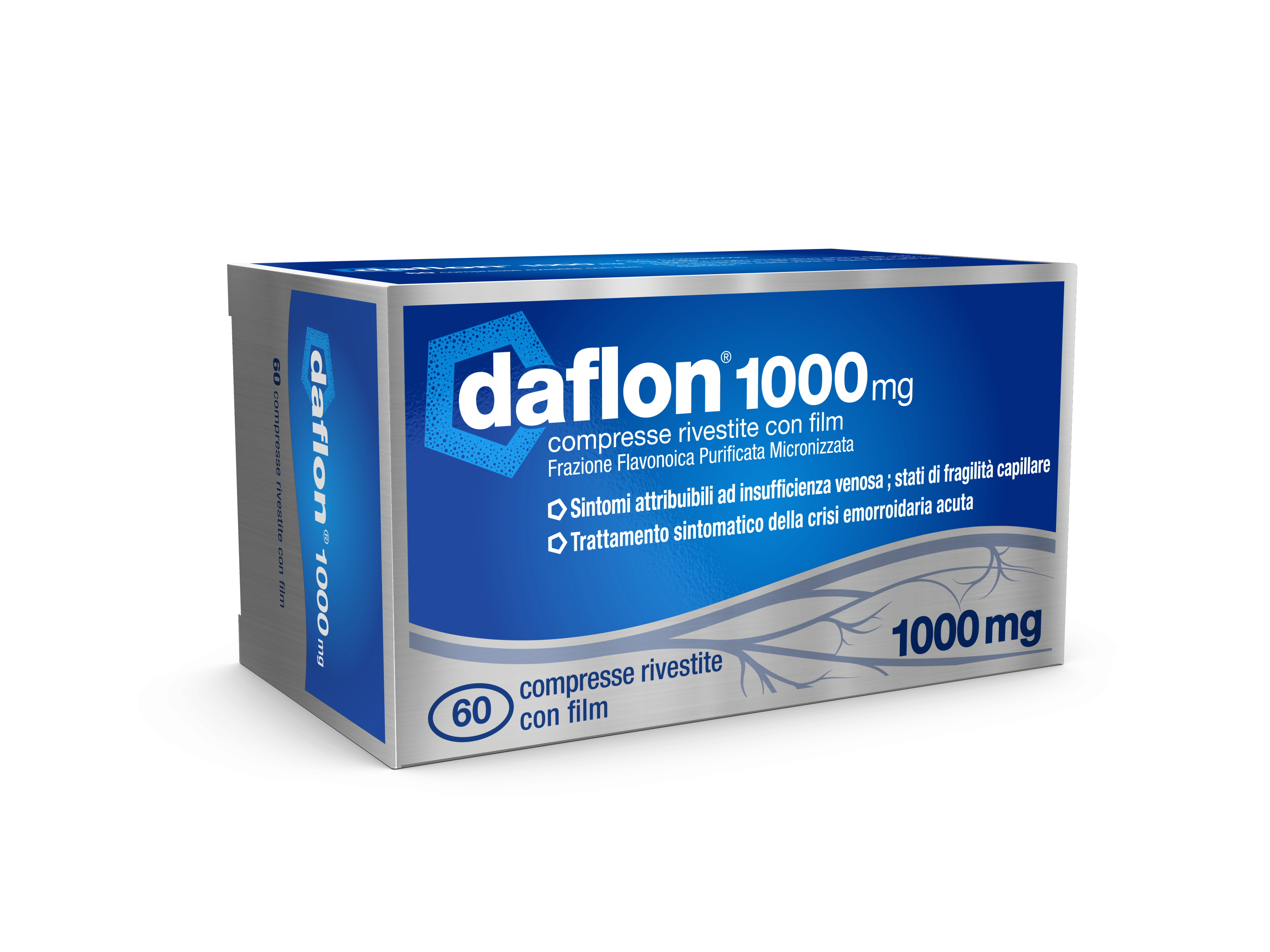 DAFLON*60CPR RIV 1000MG - farmachicca