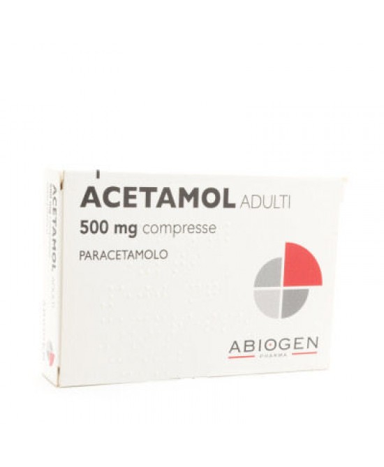 ACETAMOL*AD 20CPR 500MG - farmachicca
