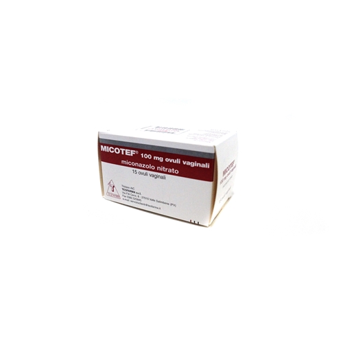 MICOTEF*15 OV VAG 100MG - farmachicca