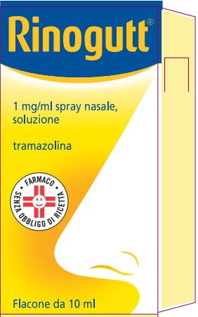 RINOGUTT*SPRAY NASALE 10ML - farmachicca