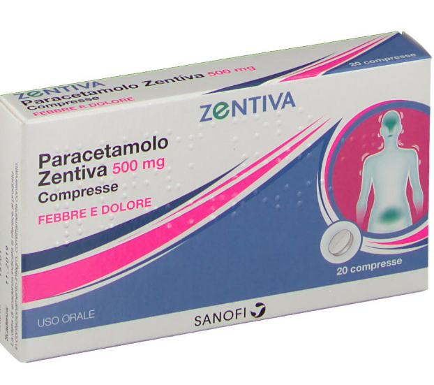 PARACETAMOLO ZEN*20CPR 500MG - farmachicca
