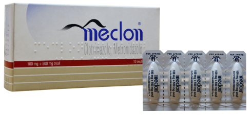 MECLON*10 OVULI VAG 100+500MG - farmachicca
