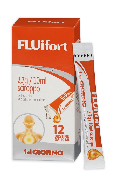 FLUIFORT*SCIR 12BUST 2,7G/10ML - farmachicca