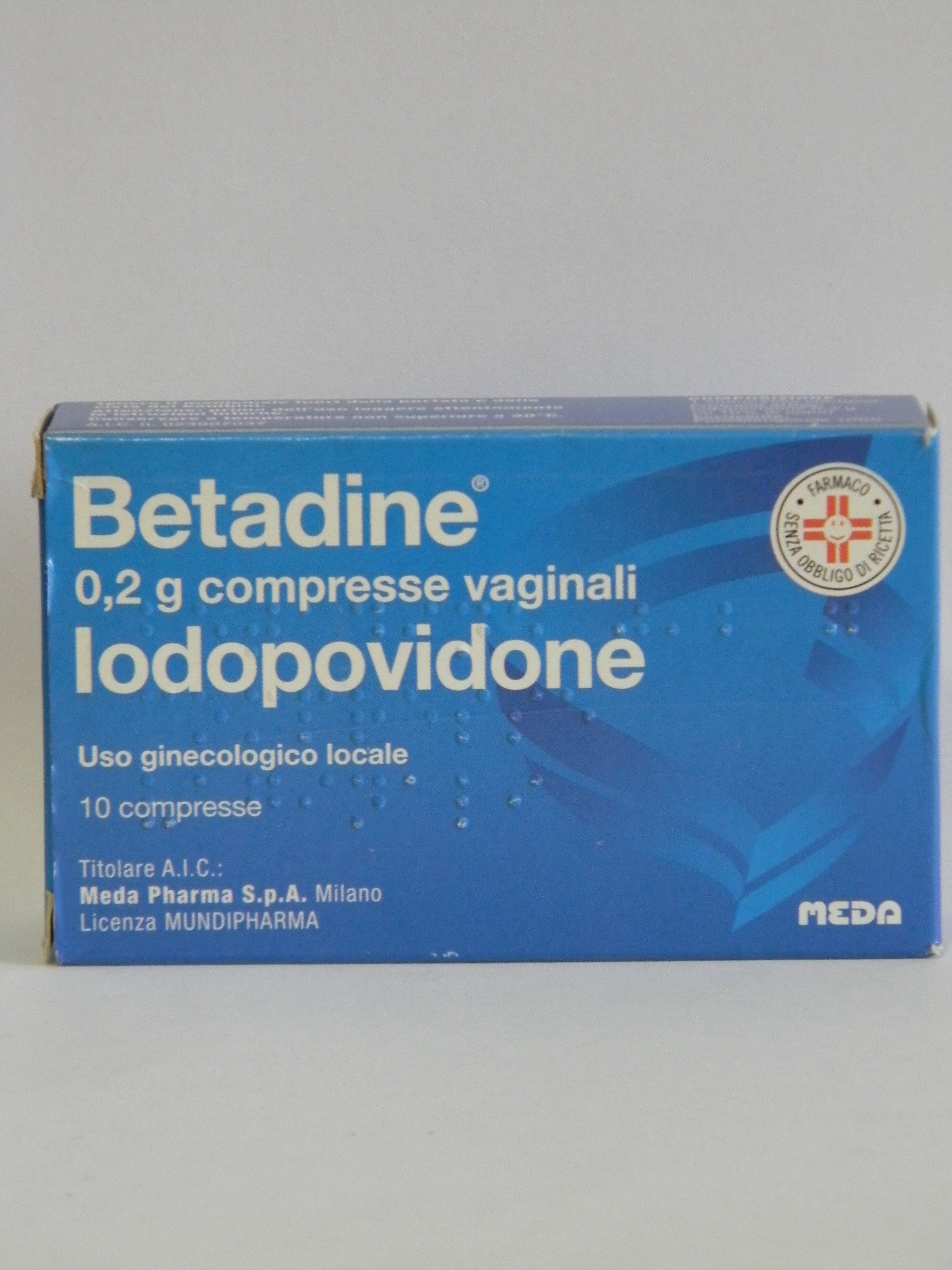 BETADINE*10CPR VAG 200MG - farmachicca