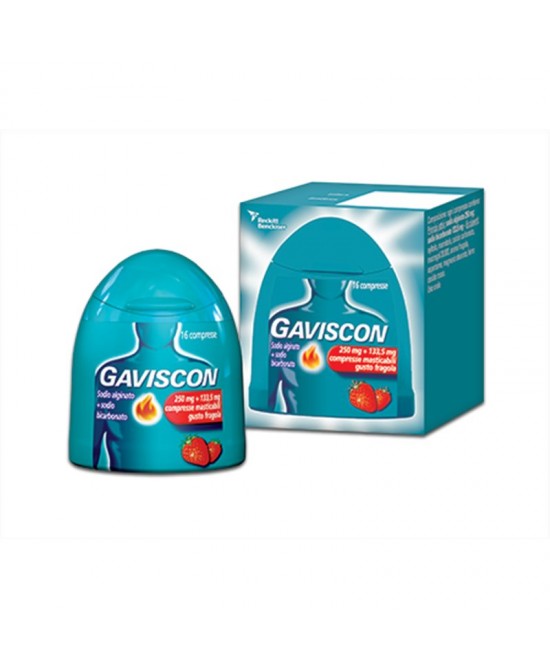 GAVISCON*16CPR FRAG250+133,5MG - farmachicca