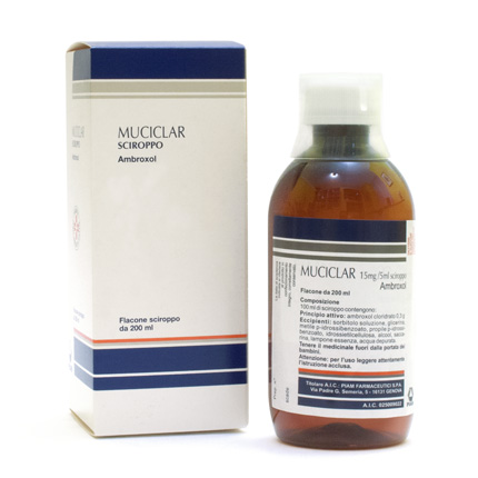 MUCICLAR*SCIR 200ML 15MG/5ML - farmachicca