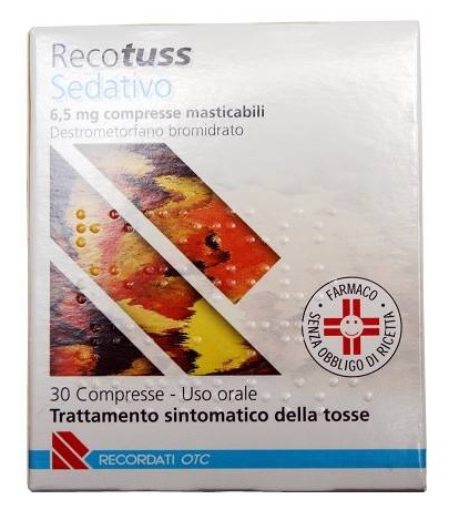RECOTUSS SEDAT*30CPR MAST6,5MG - farmachicca