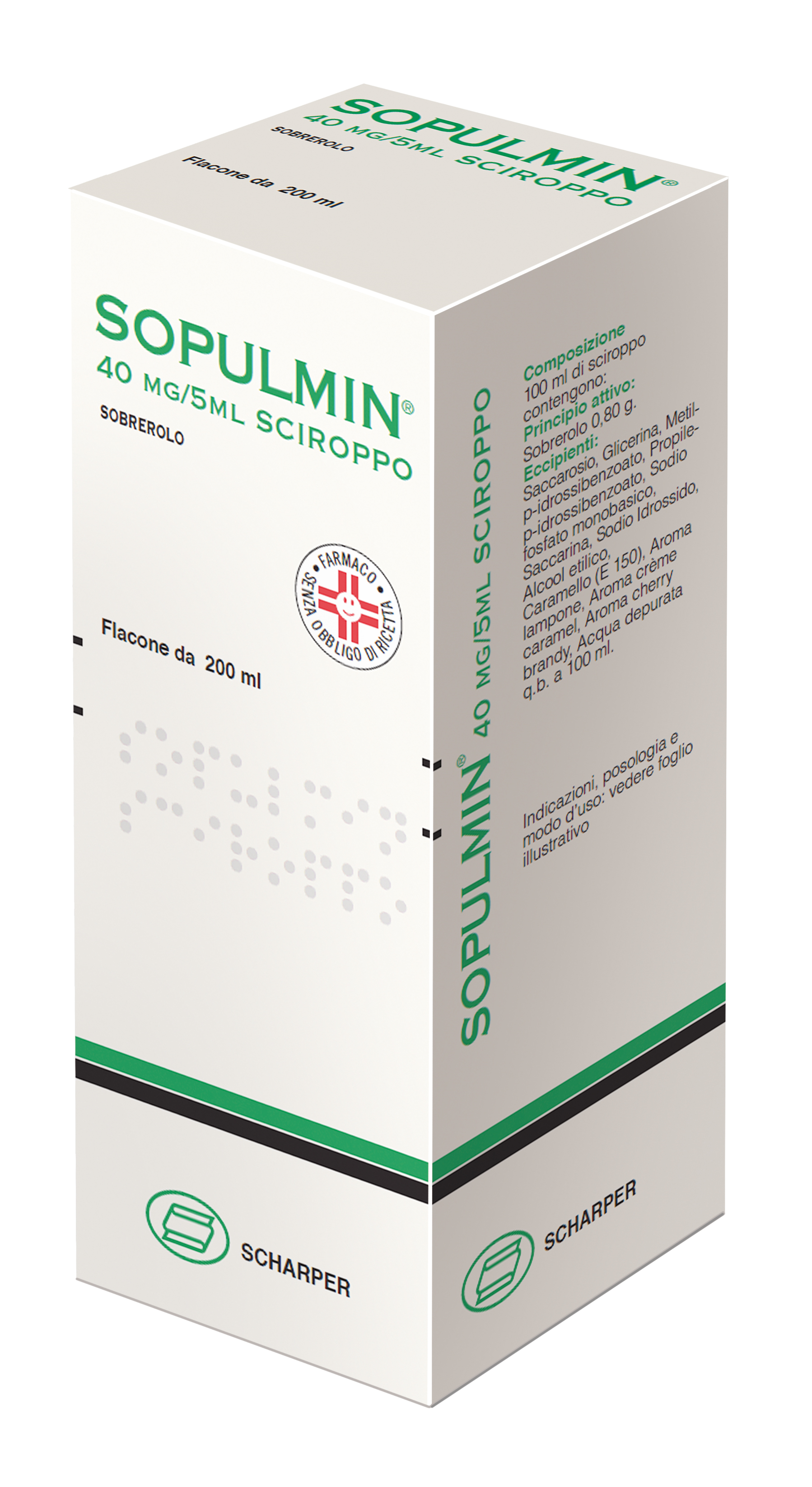 SOPULMIN*SCIR 200ML 0,8G/100ML - farmachicca