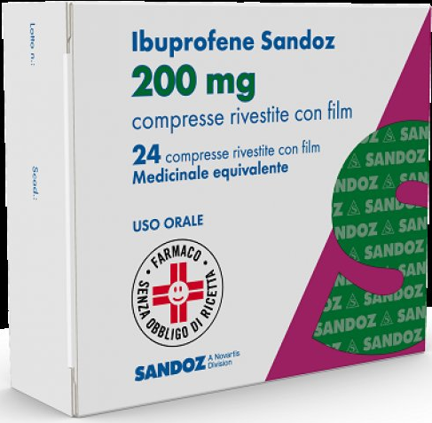 IBUPROFENE SAN*24CPR RIV 200MG - farmachicca